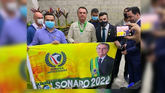 Bolsonaro sem motor