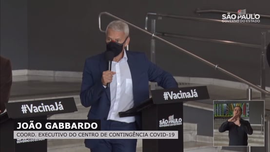 Gabbardo diz ser muito provável que SP tenha redução no nº de mortes por Covid nesta semana