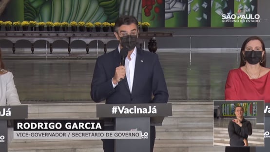 Garcia: vacinação de maiores de 67 anos é antecipada para segunda (12) em SP