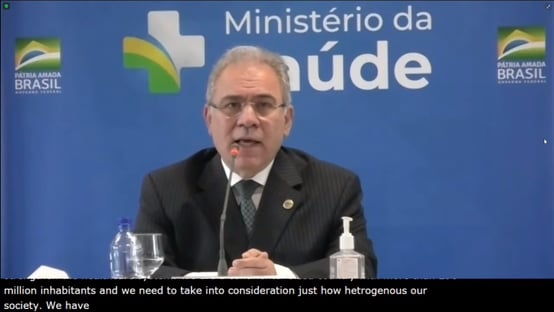 Queiroga não responde a pergunta sobre adesão mínima ao consórcio Covax