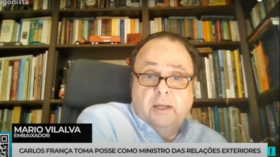 “O legado de Ernesto Araújo é a lição do que não se deve fazer”, diz embaixador Mario Vilalva