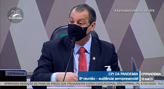 Queriam tacar fogo no STF, agora querem auxílio para ficar calados, diz Aziz