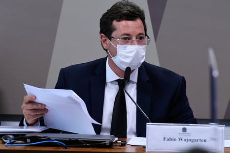 Explique isso aqui, Wajngarten