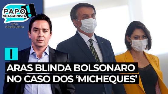 Aras blinda Bolsonaro no caso dos micheques