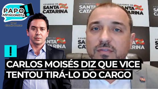 Moisés diz que vice e grupo de extremistas tentaram tirá-lo do cargo