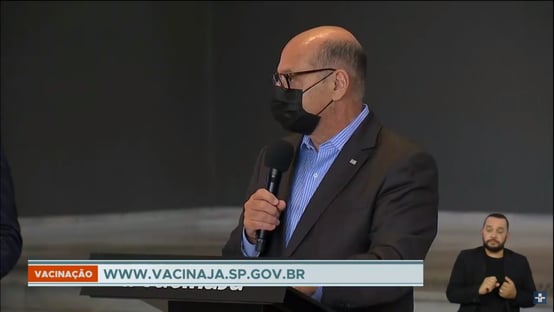 Dimas Covas: nova remessa de IFA para Coronavac deve chegar até 18 de maio
