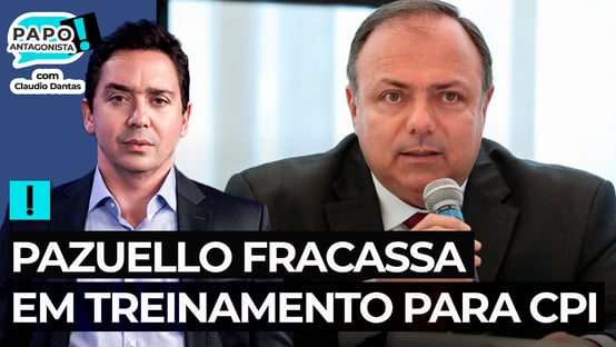Pazuello fracassa em treinamento para CPI
