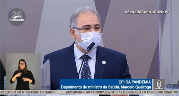 “Cenário sanitário não é tranquilo, mas houve redução de mortes”, diz Queiroga