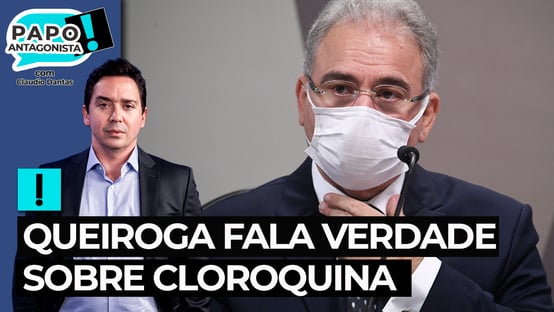 Queiroga fala a verdade sobre a cloroquina, mas volta a blindar Bolsonaro