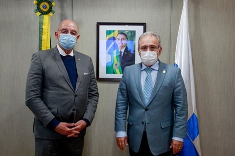 Queiroga se reuniu com Osmar Terra na véspera de seu depoimento à CPI da Covid