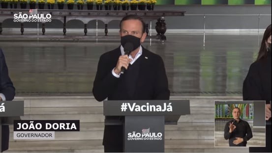 Doria: fase de transição da quarentena é estendida para 30 de junho