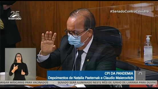 Jorginho Mello exibe vídeo em que Bolsonaro defende cloroquina