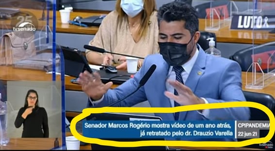 Até GC da TV Senado desmente Marcos Rogério