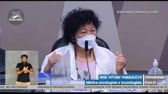 Nise Yamaguchi diz que Bolsonaro pediu dados sobre cloroquina
