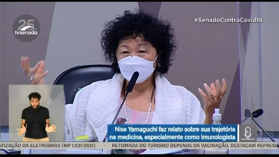 Nise Yamaguchi se nega a comentar declarações e decisões de Bolsonaro
