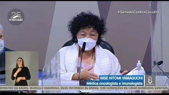 “Eu nunca conversei sobre vacinas com o presidente”