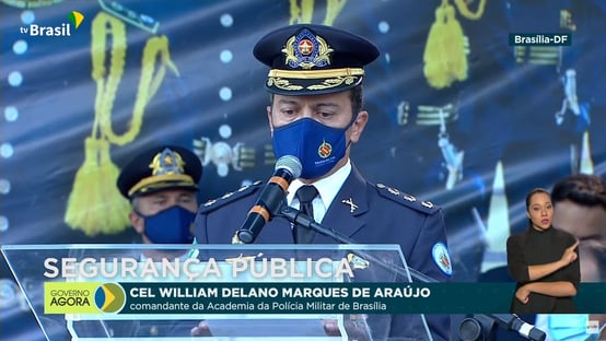 “Brasil acima de tudo, Deus acima de todos”, diz coronel da PM do DF
