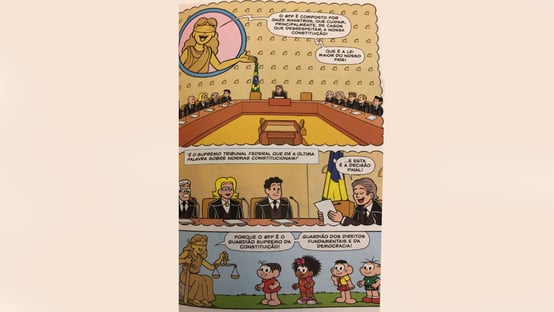 turma-da-monica-no-supremo-para-combater-a-desinformacao