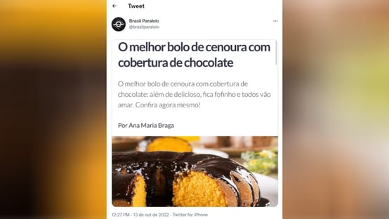 apos-censura-brasil-paralelo-posta-receita-de-bolo-no-twitter