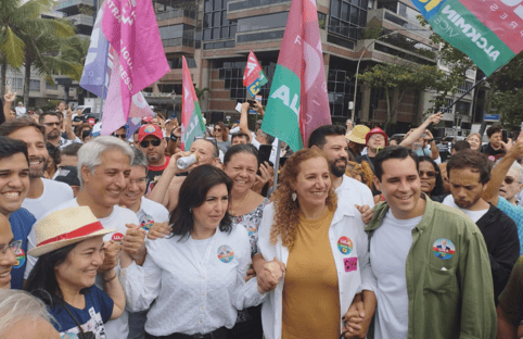 no-rio-simone-tebet-vai-as-ruas-pedir-votos-para-lula