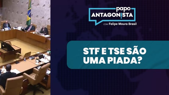 Moraes e Gilmar brincam com coisa séria