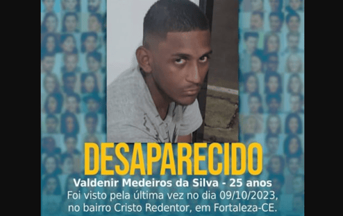Você pode ajudar a encontrar Valdenir, um dos desaparecidos do Brasil