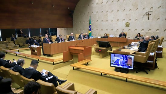 STF marca julgamento de 30 réus do 8 de janeiro