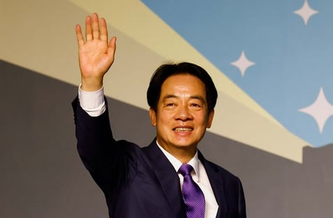 Taiwan elege Lai Ching-te, defensor da independência da ilha
