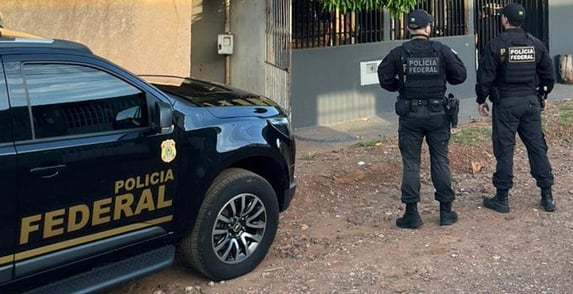 PF faz operação contra o tráfico de drogas na fronteira com o Paraguai