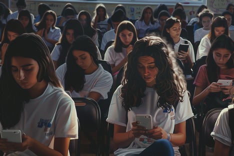 Americanos discutem proibição de celular em sala de aula
