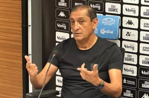 Ramón Díaz, técnico do Vasco, fala sobre o empate com Nova Iguaçu