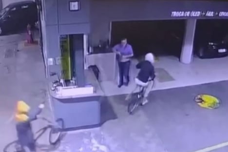 Policial aposentado impede assalto a posto de combustíveis em São Vicente