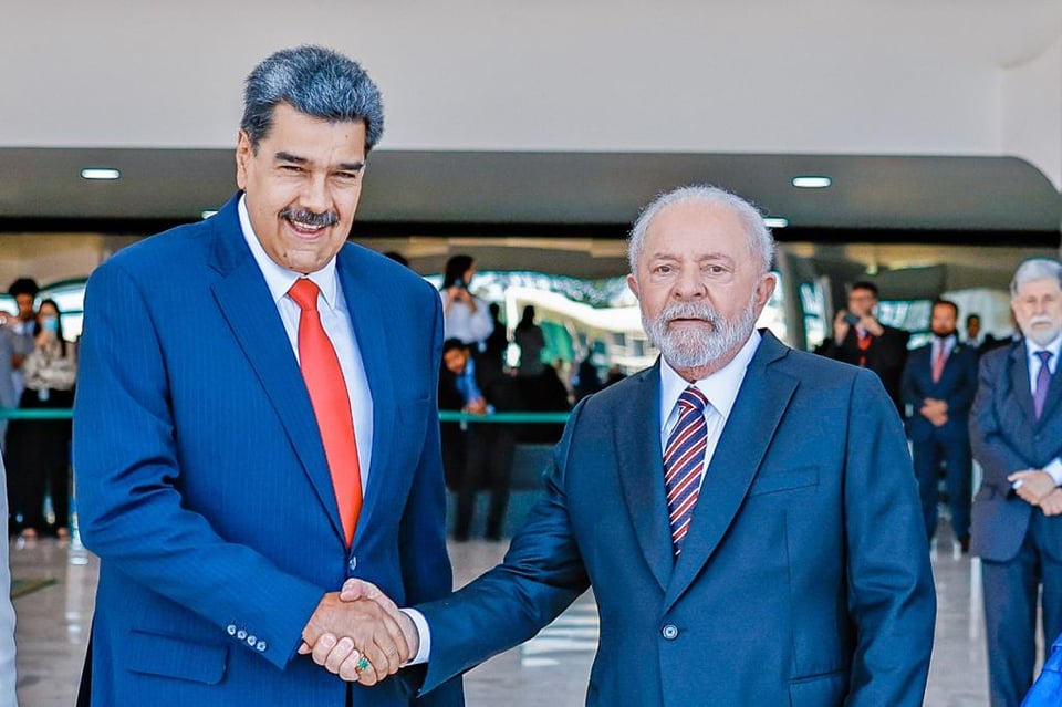 Governo Lula gastou R$ 78 mil com visita de Maduro ao Brasil