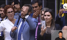 Maia culpa o PSL pelos ataques ao Congresso