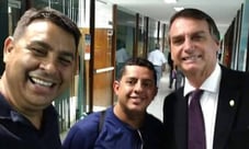 Petista assassinado se encontrou com Bolsonaro em 2017