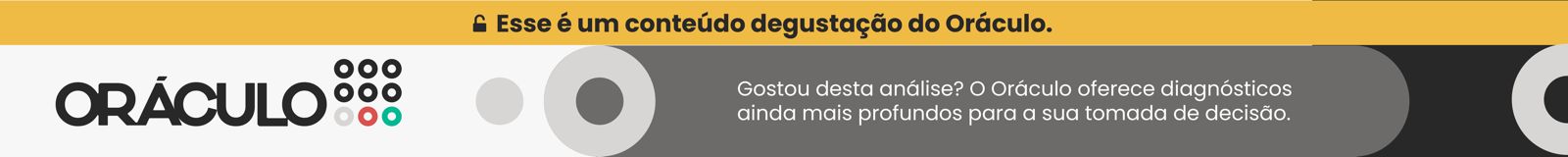 Banner de disclaimer: Esse é um conteúdo de degustação do Oráculo