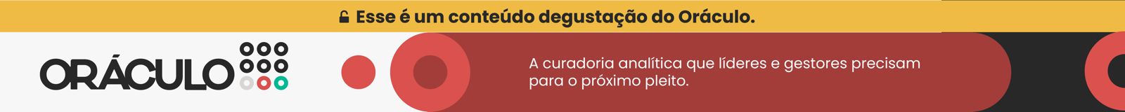 Banner de disclaimer: Esse é um conteúdo de degustação do Oráculo
