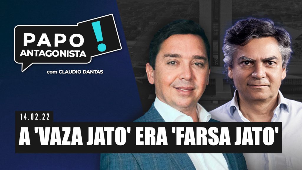 Podcast – A ‘Vaza Jato’ era ‘Farsa Jato’ – Papo Antagonista com Claudio Dantas e Diogo Mainardi