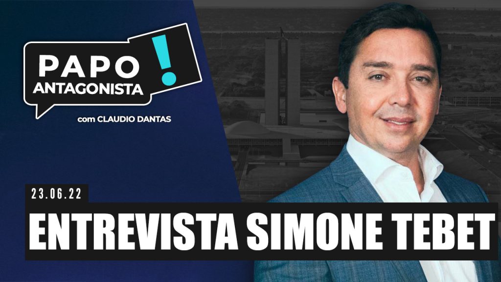 Podcast – Claudio Dantas entrevista Simone Tebet no Papo Antagonista