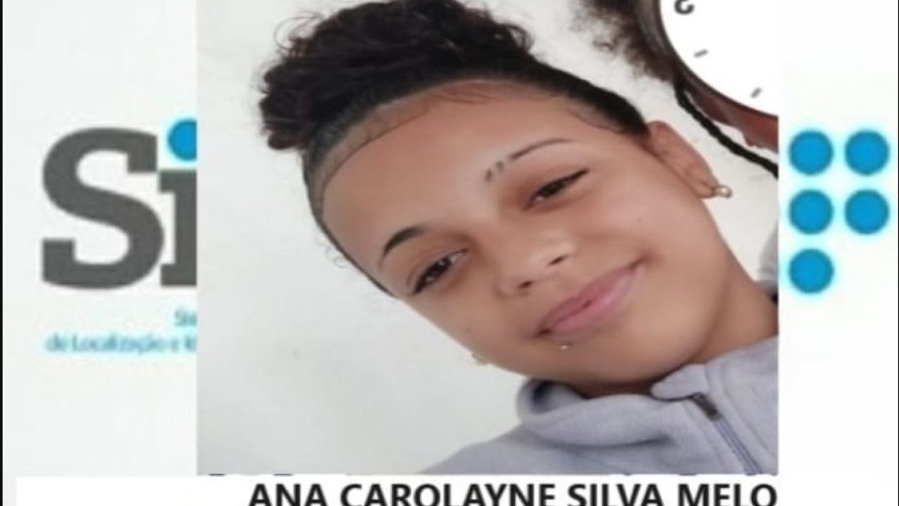 Você pode ajudar a encontrar Ana Carolayne, uma das desaparecidas do Brasil