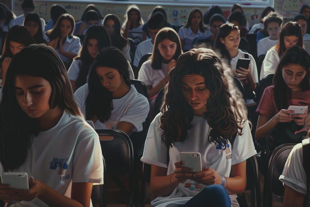 Americanos discutem proibição de celular em sala de aula