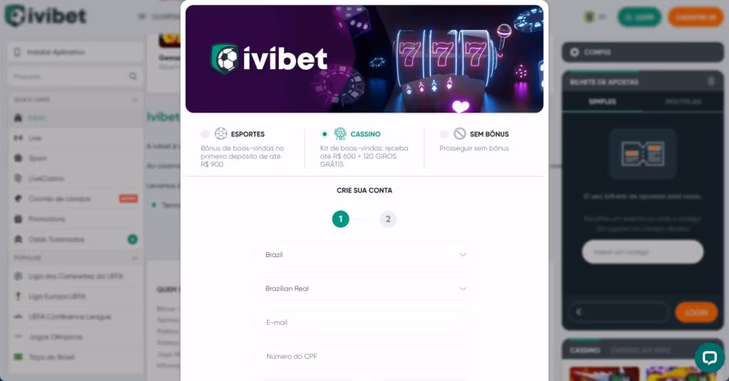 IviBet apostas – Mercados esportivos com bônus e odds altas