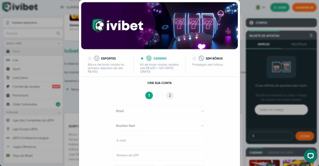 IviBet apostas – Mercados esportivos com bônus e odds altas