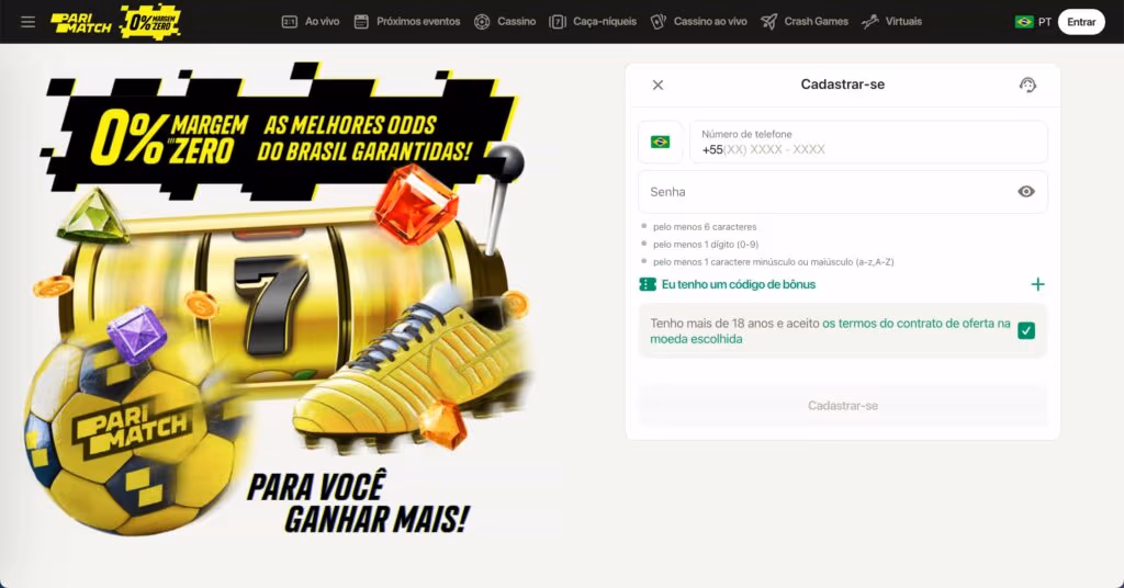 Parimatch apostas – Melhores mercados de futebol no Brasil