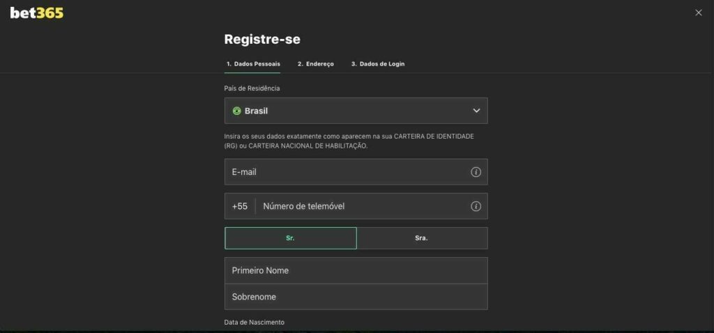 Bet365 cadastro – Primeiros passos para uma ótima experiência