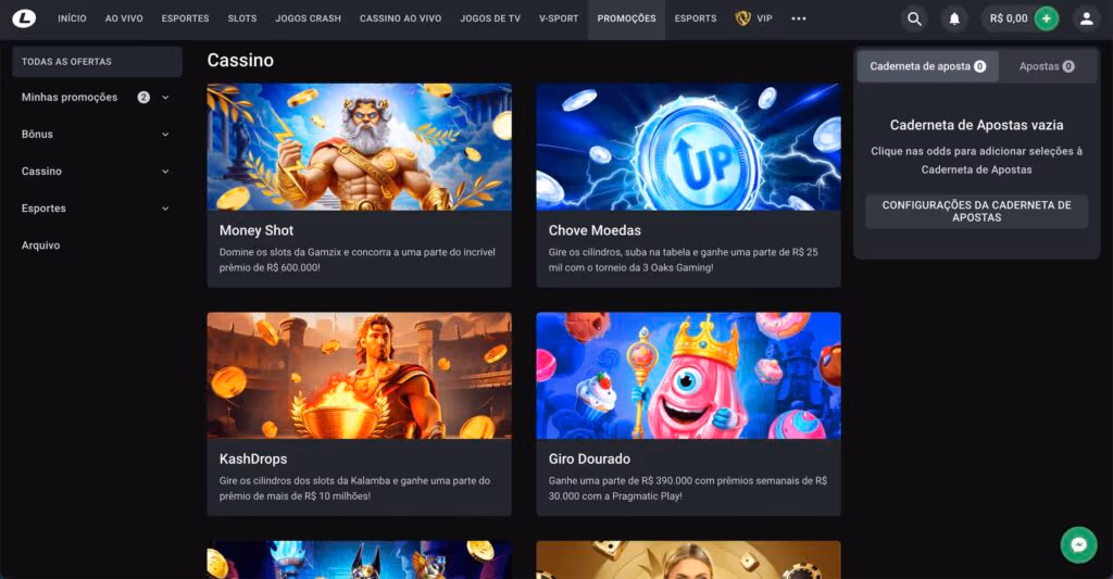 Casino Leon – Salas ao vivo em português e bônus para o Brasil