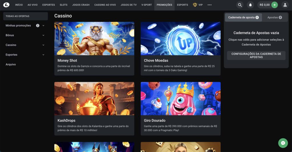 Casino Leon – Salas ao vivo em português e bônus para o Brasil