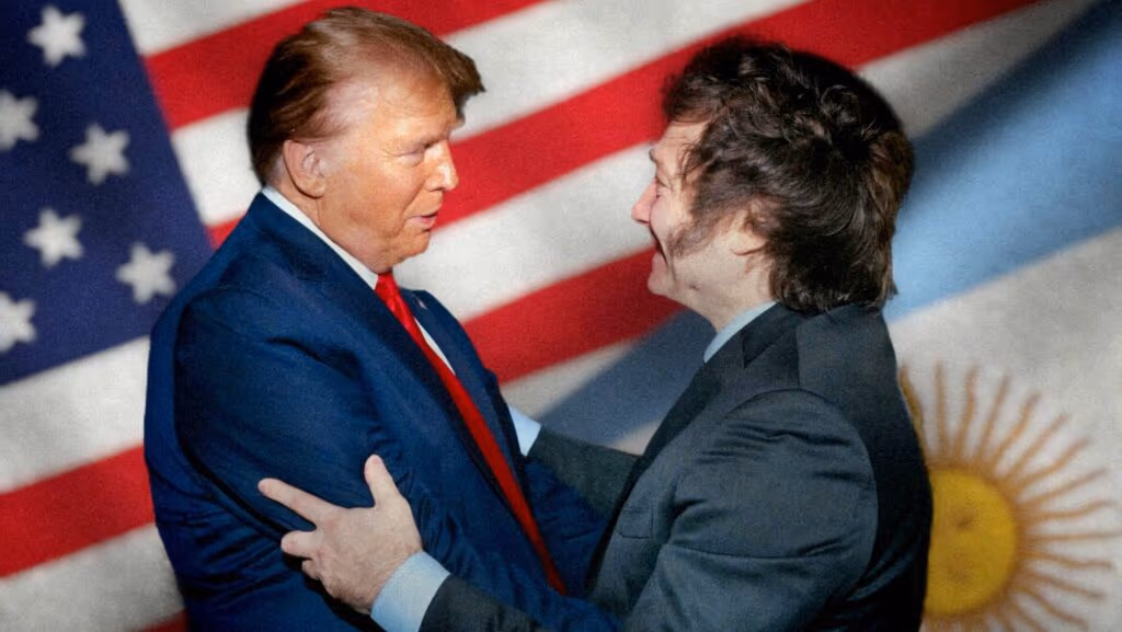 Trump recebe Milei em NY para selar apoio dos EUA