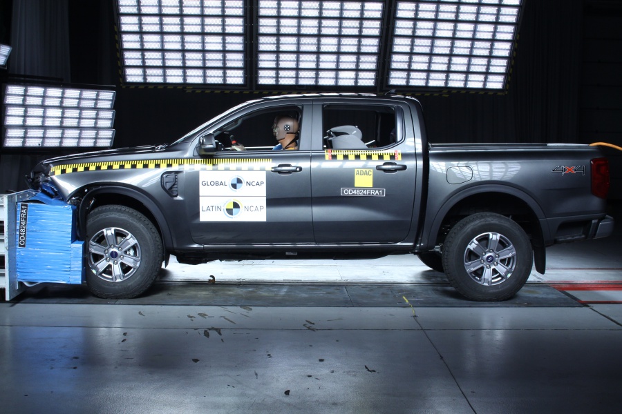 Latin NCAP avalia a segurança da Ranger e Amarok