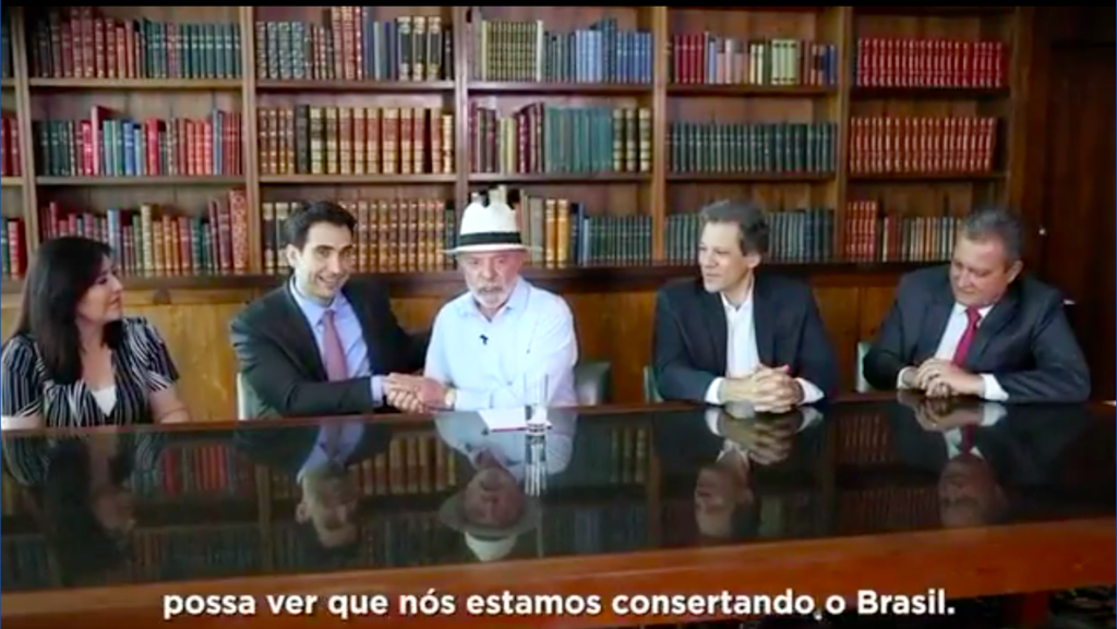 Lula promete responsabilidade fiscal em vídeo ao lado de Galípolo